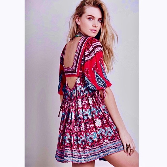 🌺🎉HP🎉🌺 NWOT Free People Midsummers Dream Mini Dress - Picture 13 of 15